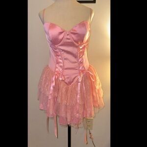 Sugar Thrillz pink corset ballet dress XXS
